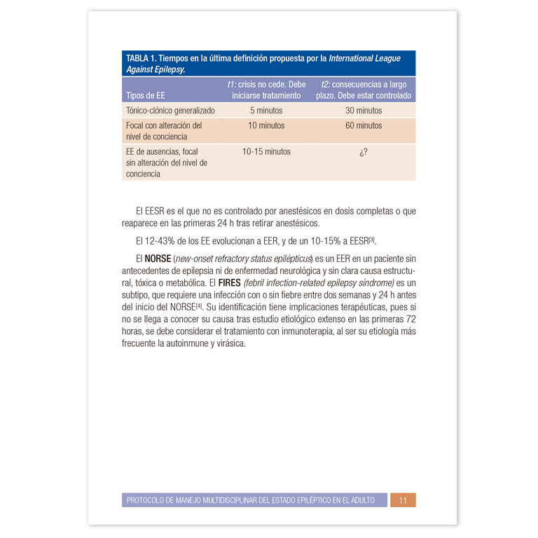 Protocolo De Manejo Multidisciplinar Del Estado Epil Ptico En El